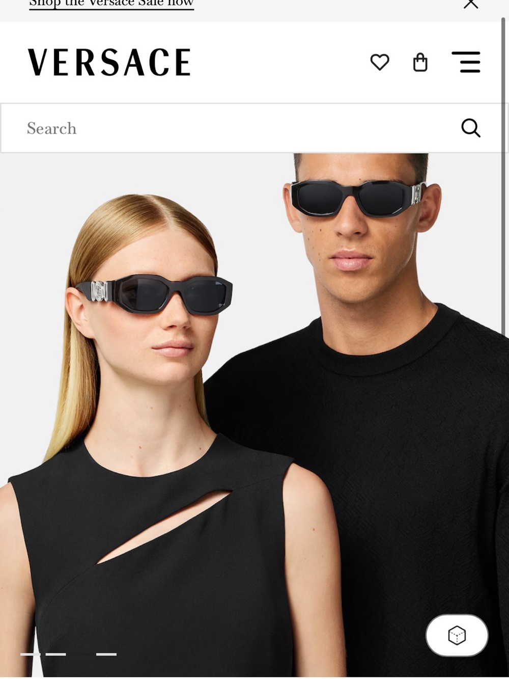 Versace Medusa Biggie Sunglasses